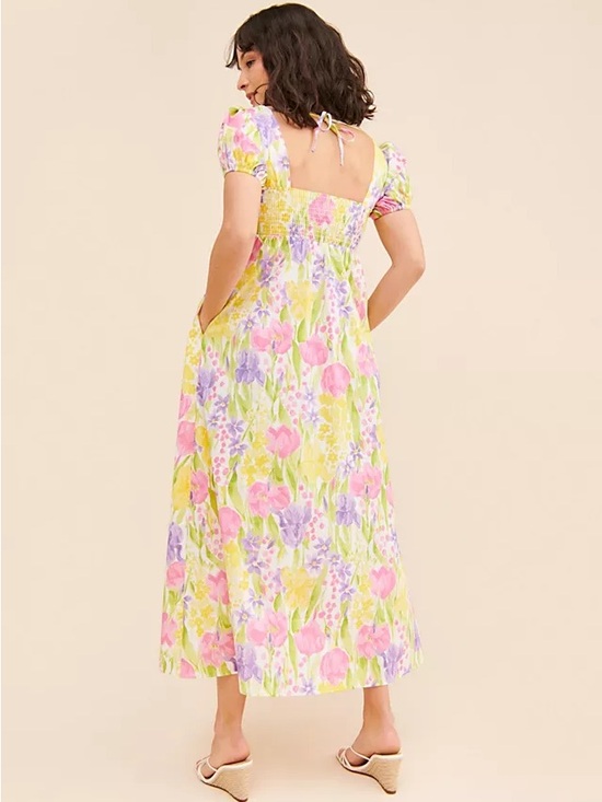 Show Me Your MuMu Dresses & Skirts - Show Me Your MuMu Pink Yellow Purple Floral Maxi Dress